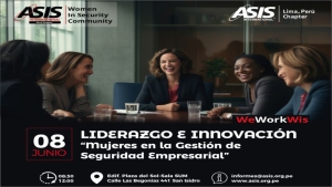 Liderazgo e innovación &quot;Mujeres en la Gestión de Seguridad Empresarial&quot;