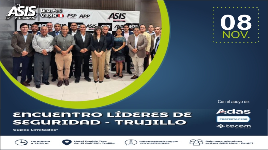 Encuentro de lideres de Seguridad - Trujillo