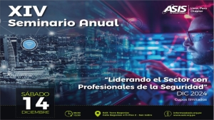 XIV Seminario: Liderando el Sector con Profesionales de la Seguridad